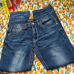True Luck Jeans Rag Jack Blue Denim, Size 30X32, NWOT, MAKE AN OFFER!!!